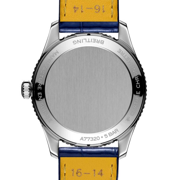 Navitimer 32 mm quartz en acier inoxydable et diamants